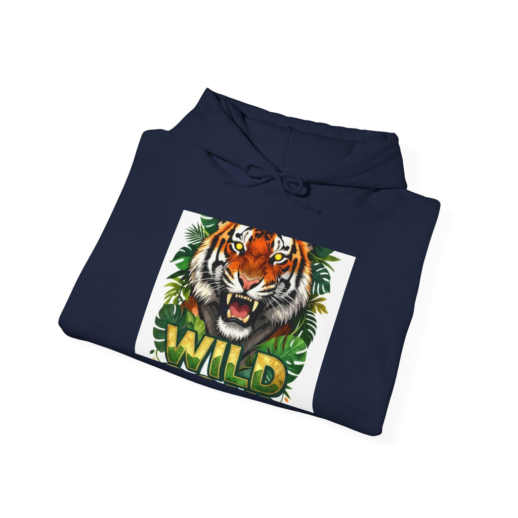 Hoodie Wild Tiger — Gráfico Selva Audaz