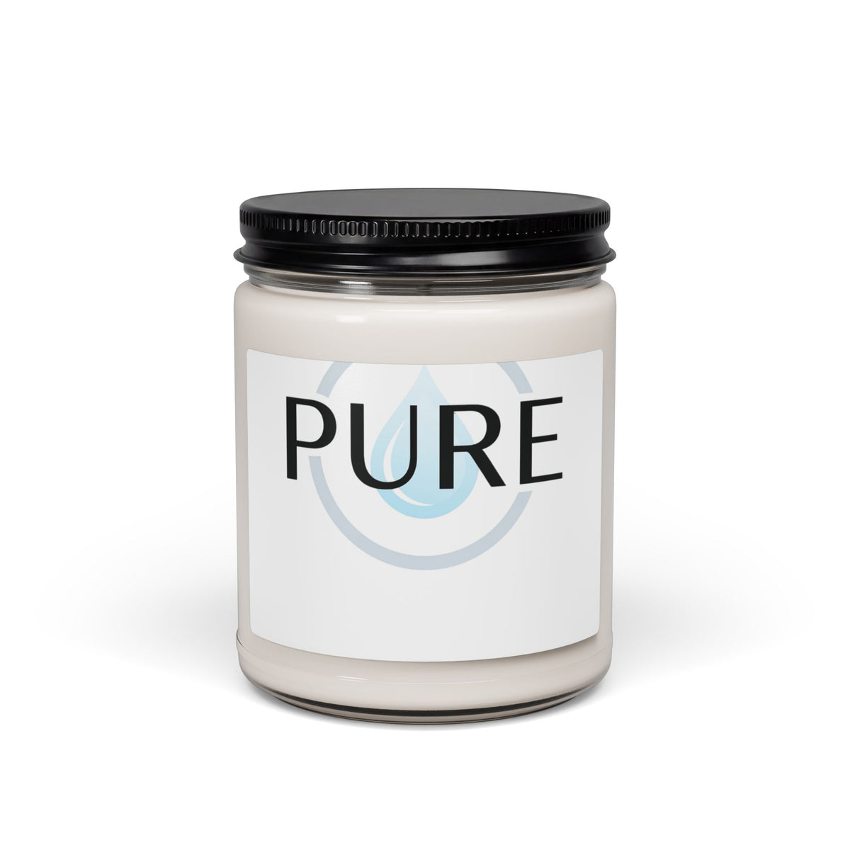 Pure Scented Soy Candle — 9 oz Clean Fresh Aromatherapy Jar