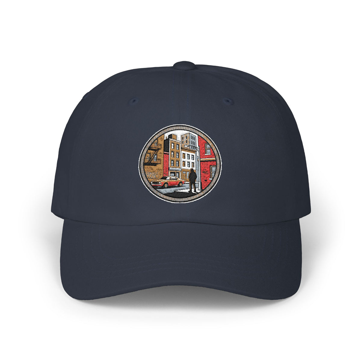 Gorra Dad Cap Café Vintage — Bordado Artesanal | Vintage Coffee Shop Dad Cap — Embroidered Cafe Patch Hat