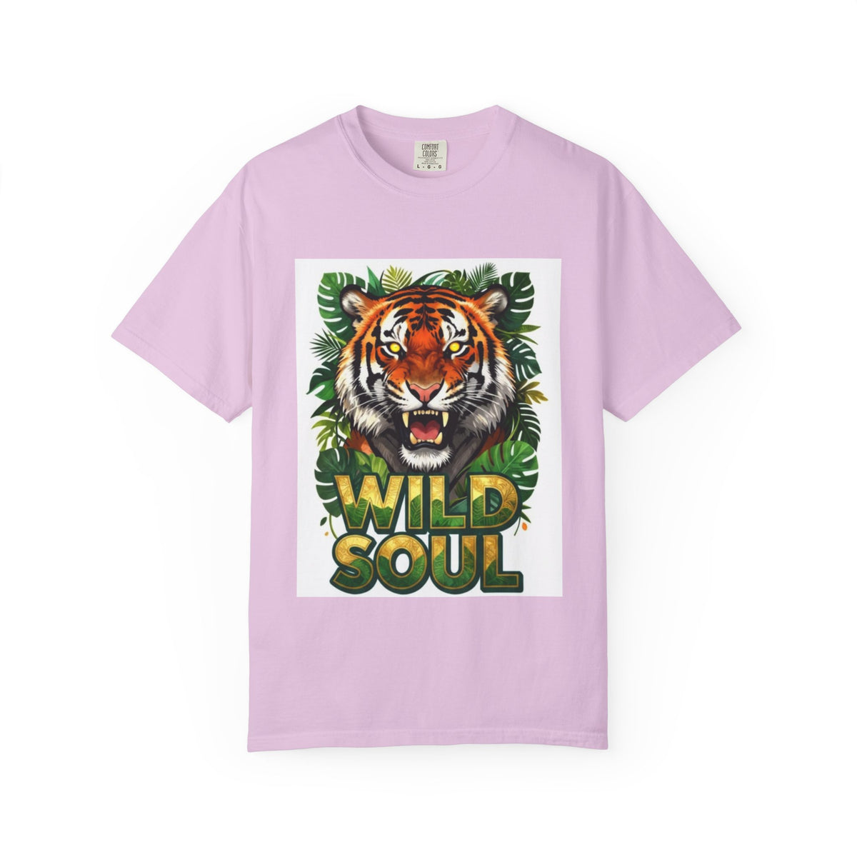 Polera Tiger Wild Soul — Alma Salvaje Teñida en Prenda