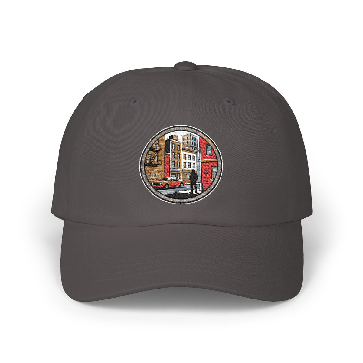 Gorra Dad Cap Café Vintage — Bordado Artesanal | Vintage Coffee Shop Dad Cap — Embroidered Cafe Patch Hat