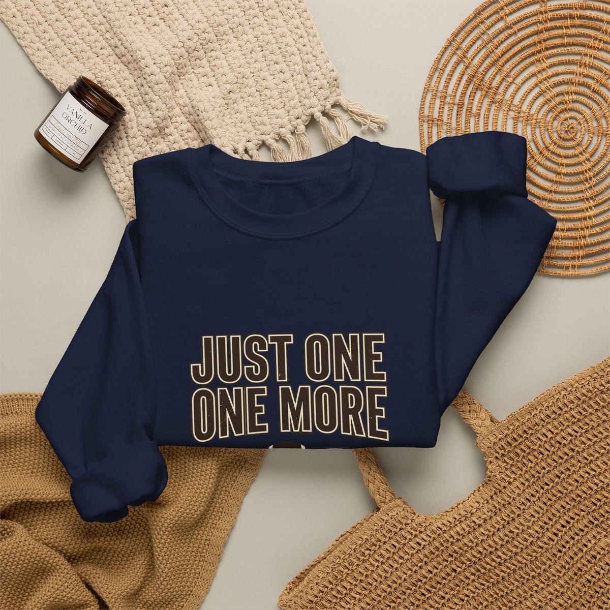 Just One More Drive Sweatshirt | Football Season, Tailgate Crewneck