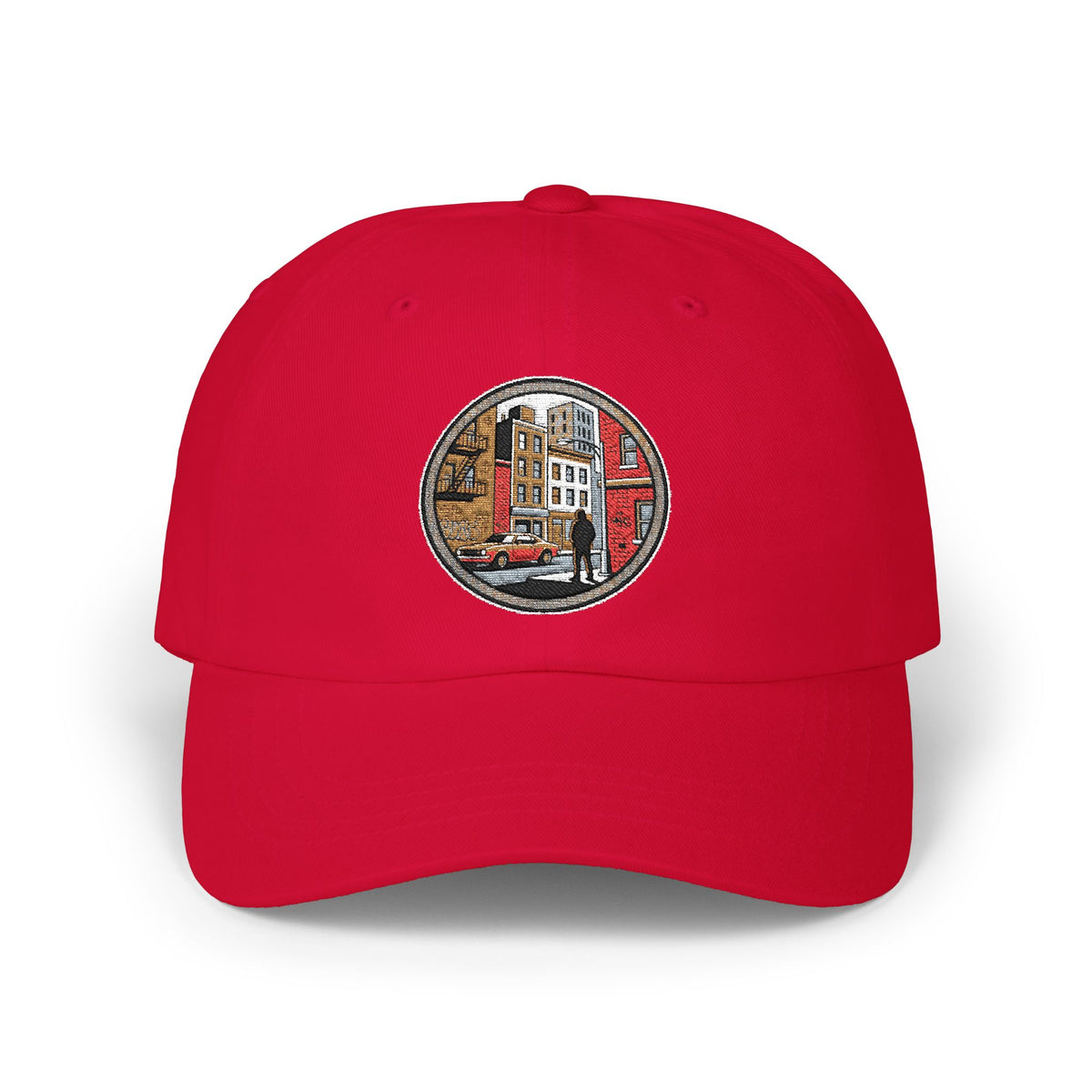 Gorra Dad Cap Café Vintage — Bordado Artesanal | Vintage Coffee Shop Dad Cap — Embroidered Cafe Patch Hat