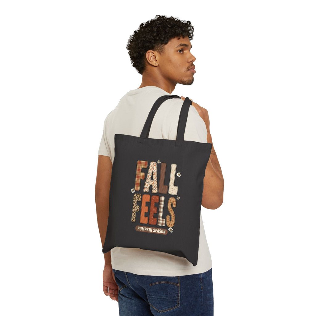 Bolso Tote de Lona Pumpkin Season