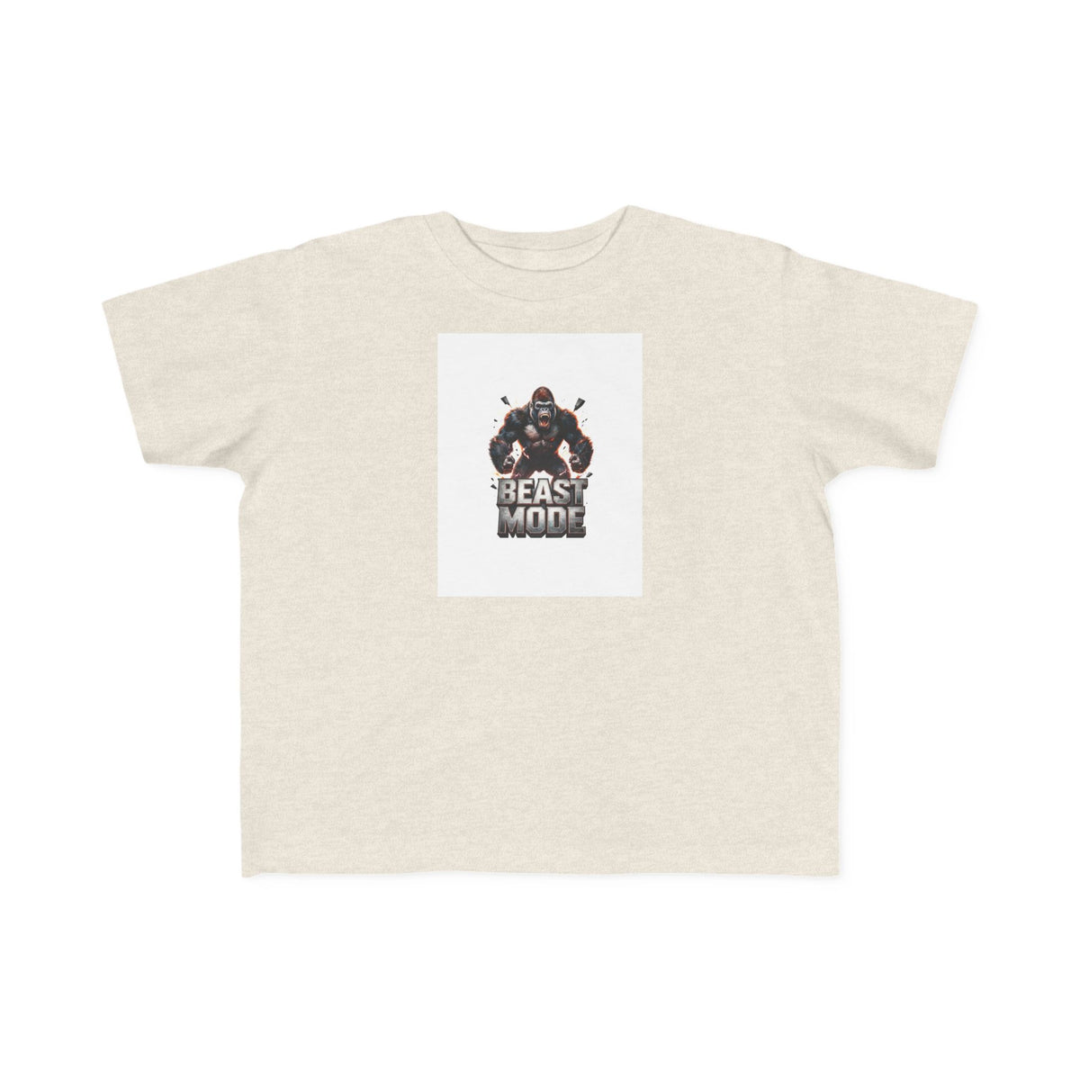 Toddler Tee - "Beast Mode" Gorilla Graphic Kids Shirt