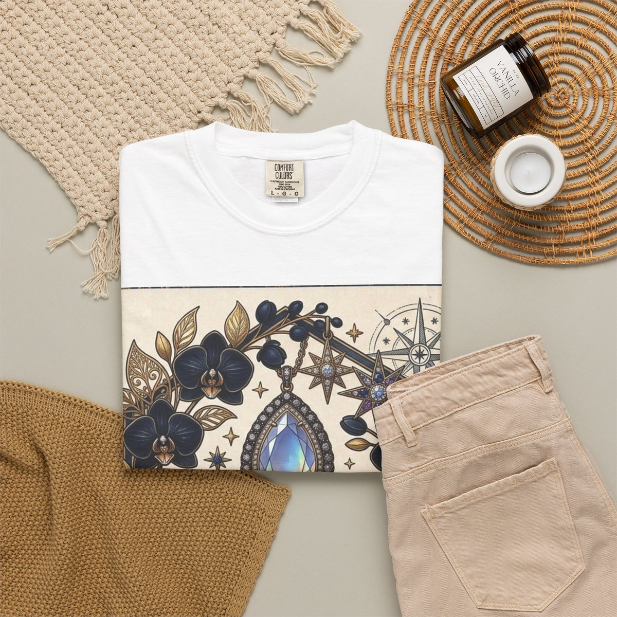 Camiseta Floral Vintage Ultimate Elegance