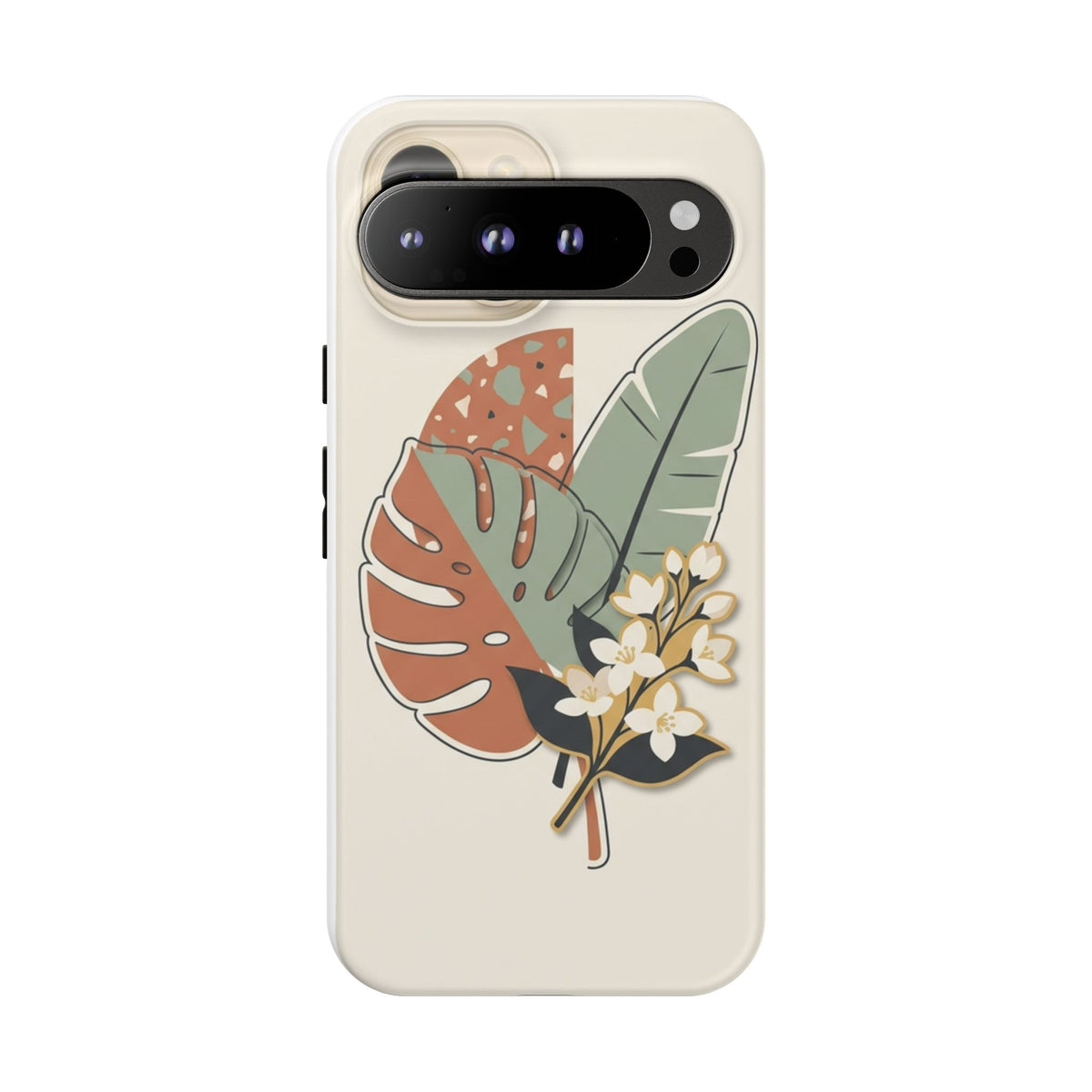 Tropical Leaves Phone Case — Floral Monstera Protective Cover