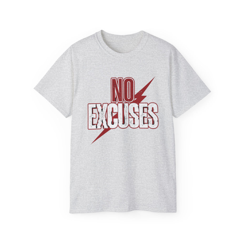 Polera Sin Excusas — Gráfico Motivacional Fitness