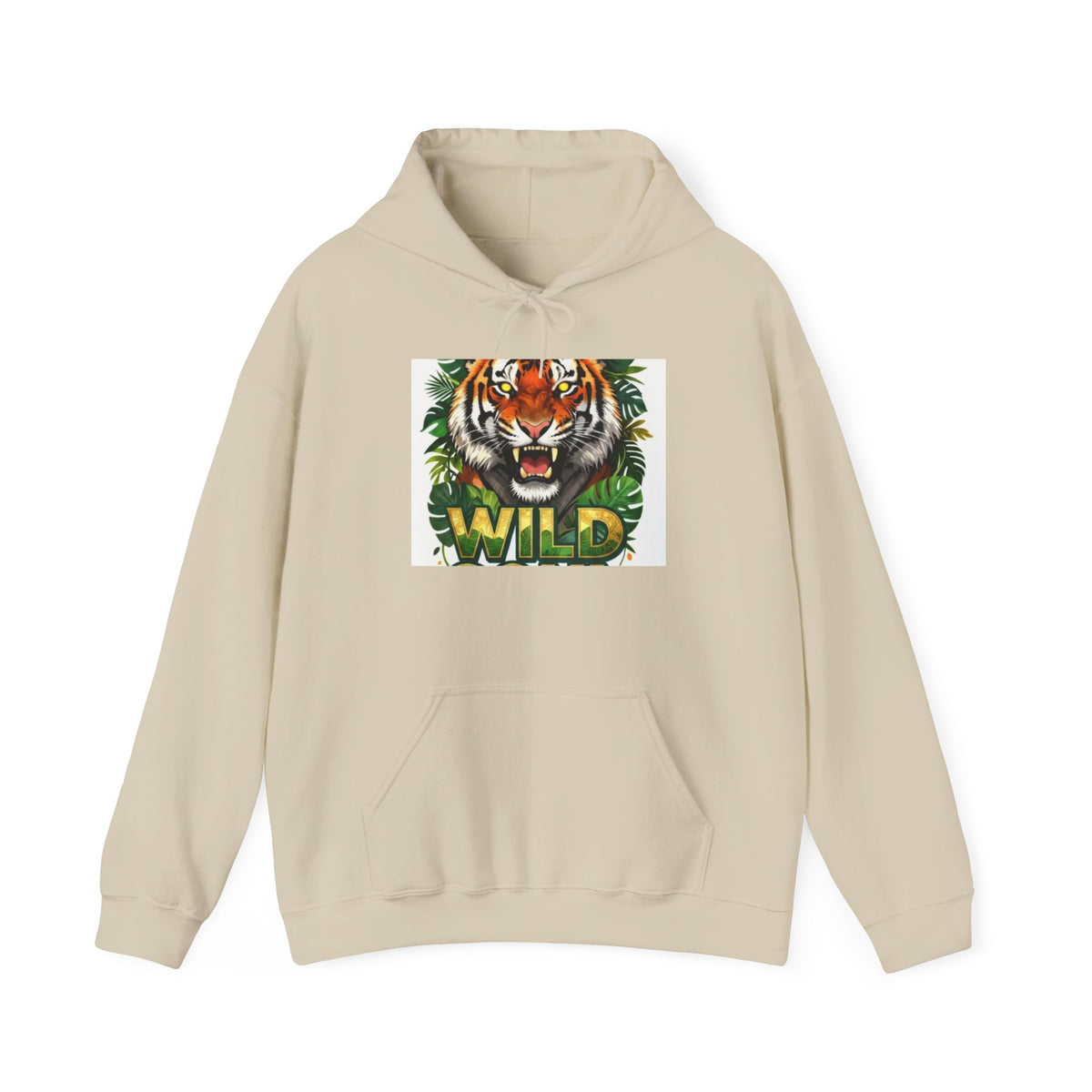 Hoodie Wild Tiger — Gráfico Selva Audaz