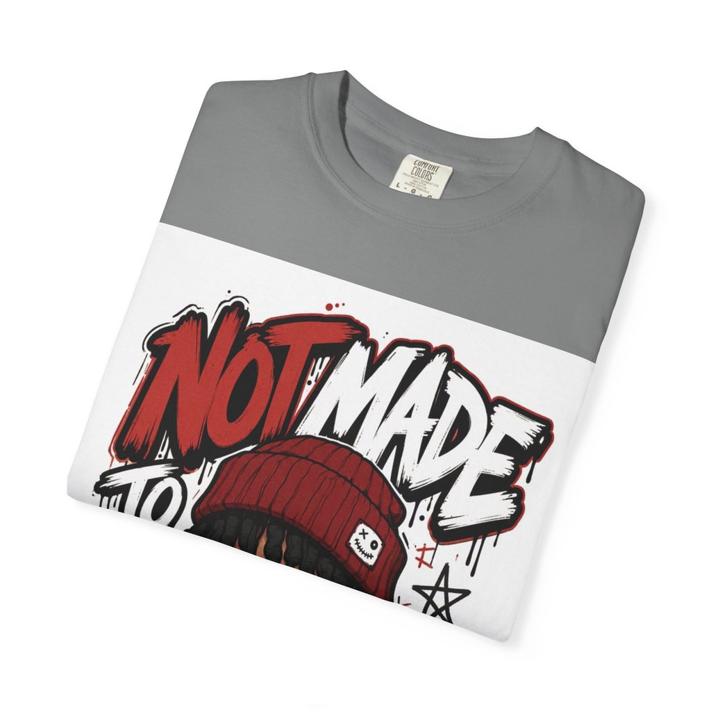 Not Made to Fit In Graphic T-Shirt — Streetwear Anime Statement Tee
