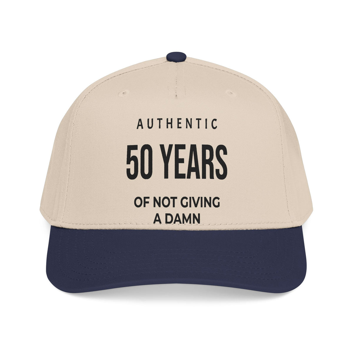 Gorra de Béisbol "50 Años Sin Dar Explicaciones" | 50 Years of Not Giving a Damn Cap — Funny 50th Birthday Hat