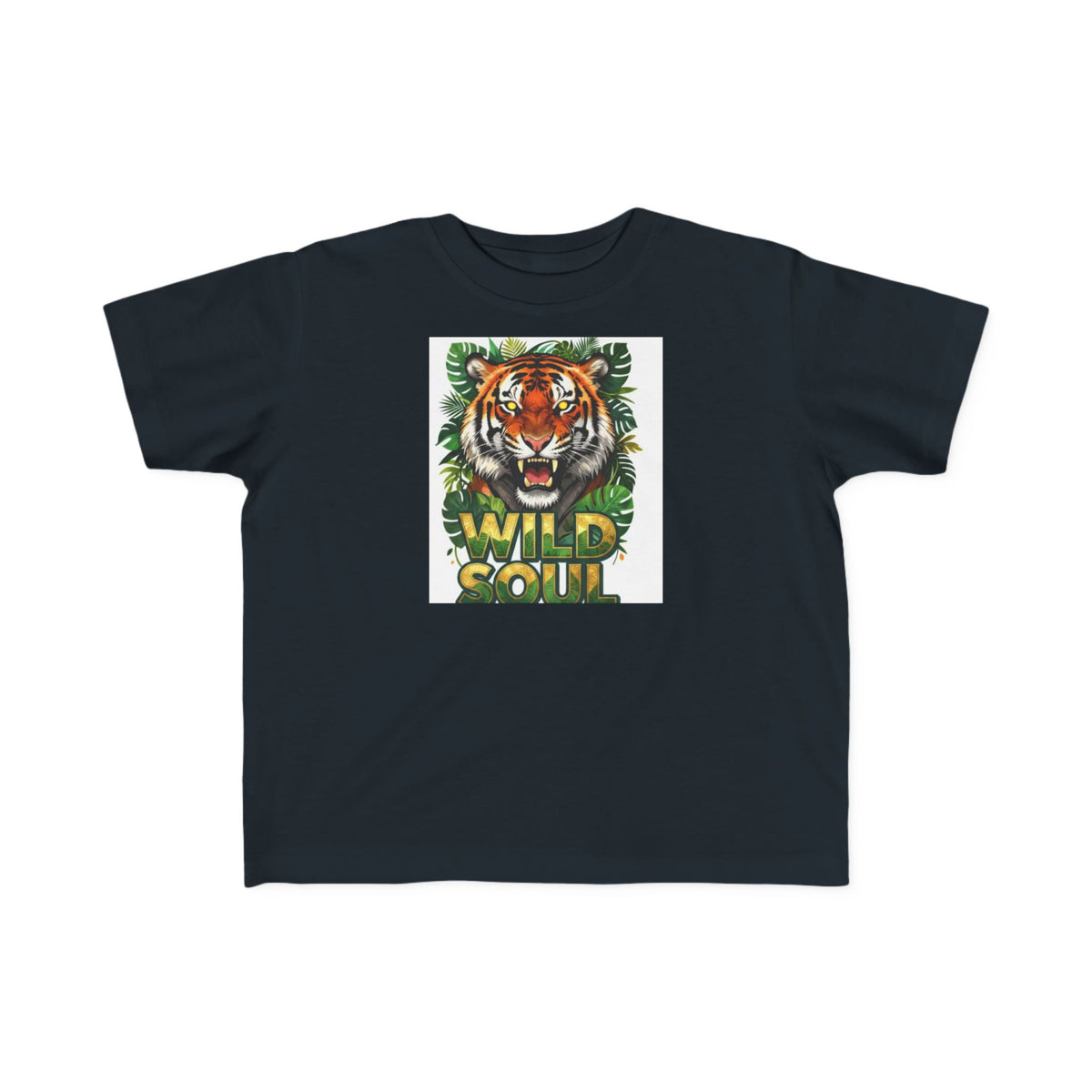 Toddler Tee — 'Wild Soul' Tiger Graphic Kids Shirt
