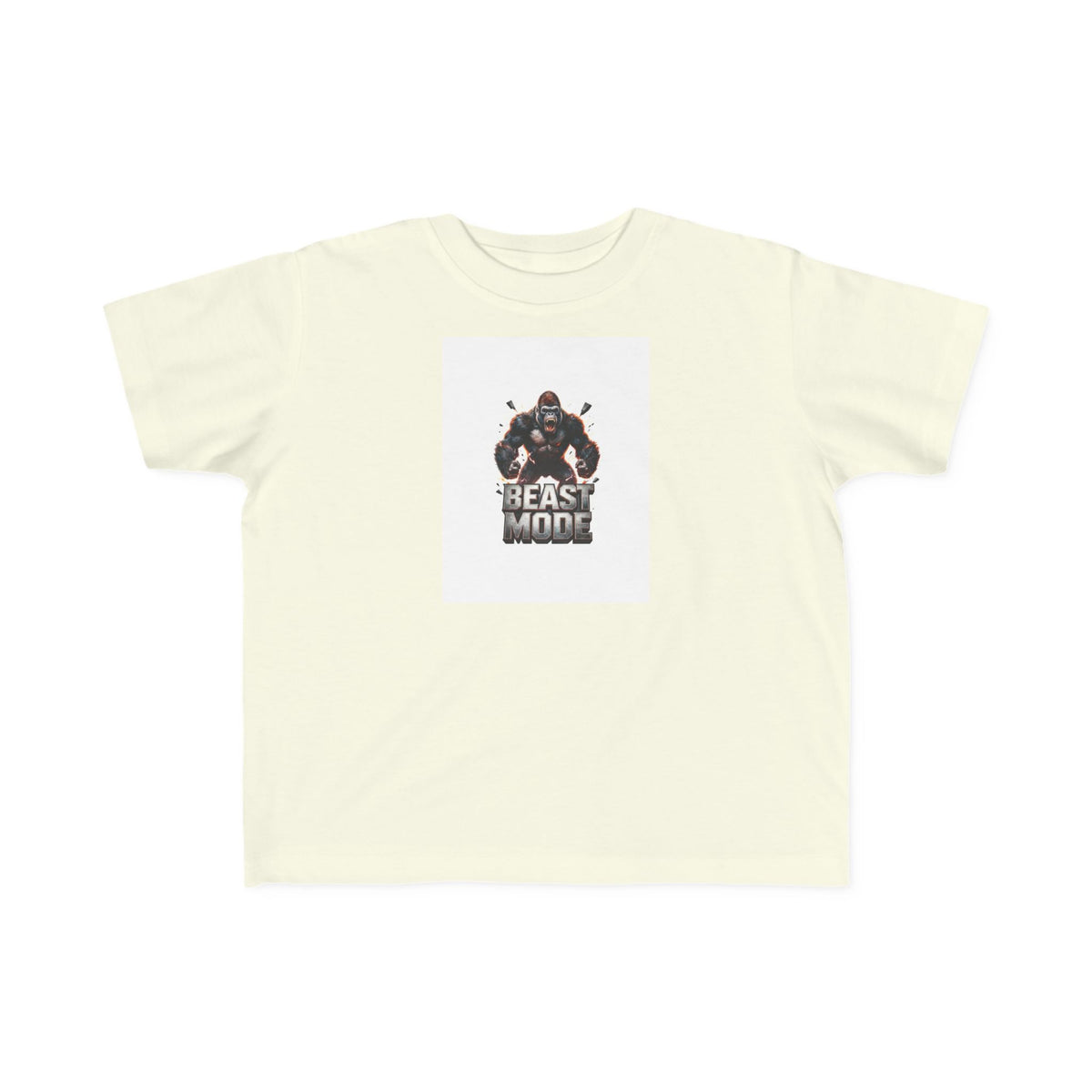 Toddler Tee - "Beast Mode" Gorilla Graphic Kids Shirt