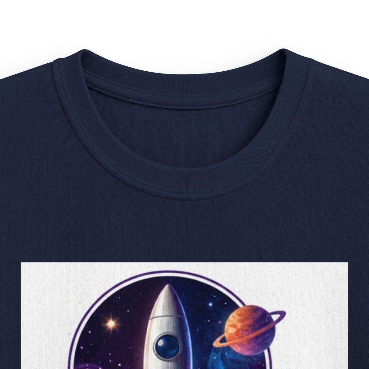 Kids Tee — 'No Limits' Rocket Space Graphic