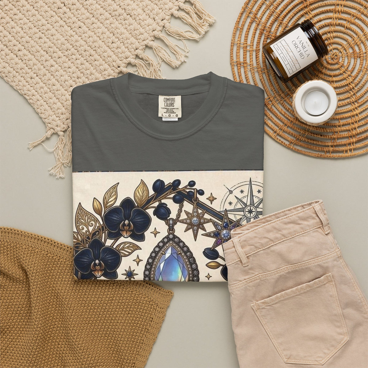 Camiseta Floral Vintage Ultimate Elegance