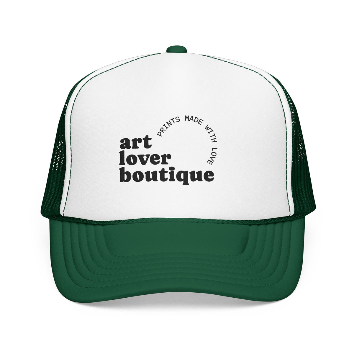 Trucker Hat — Retro Script Boutique Foam Cap