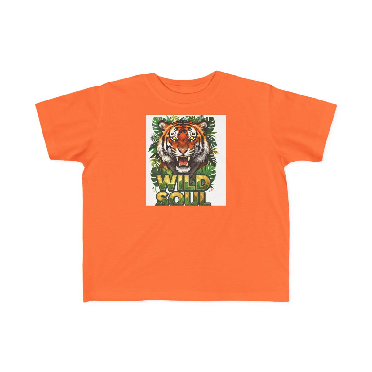 Toddler Tee — 'Wild Soul' Tiger Graphic Kids Shirt