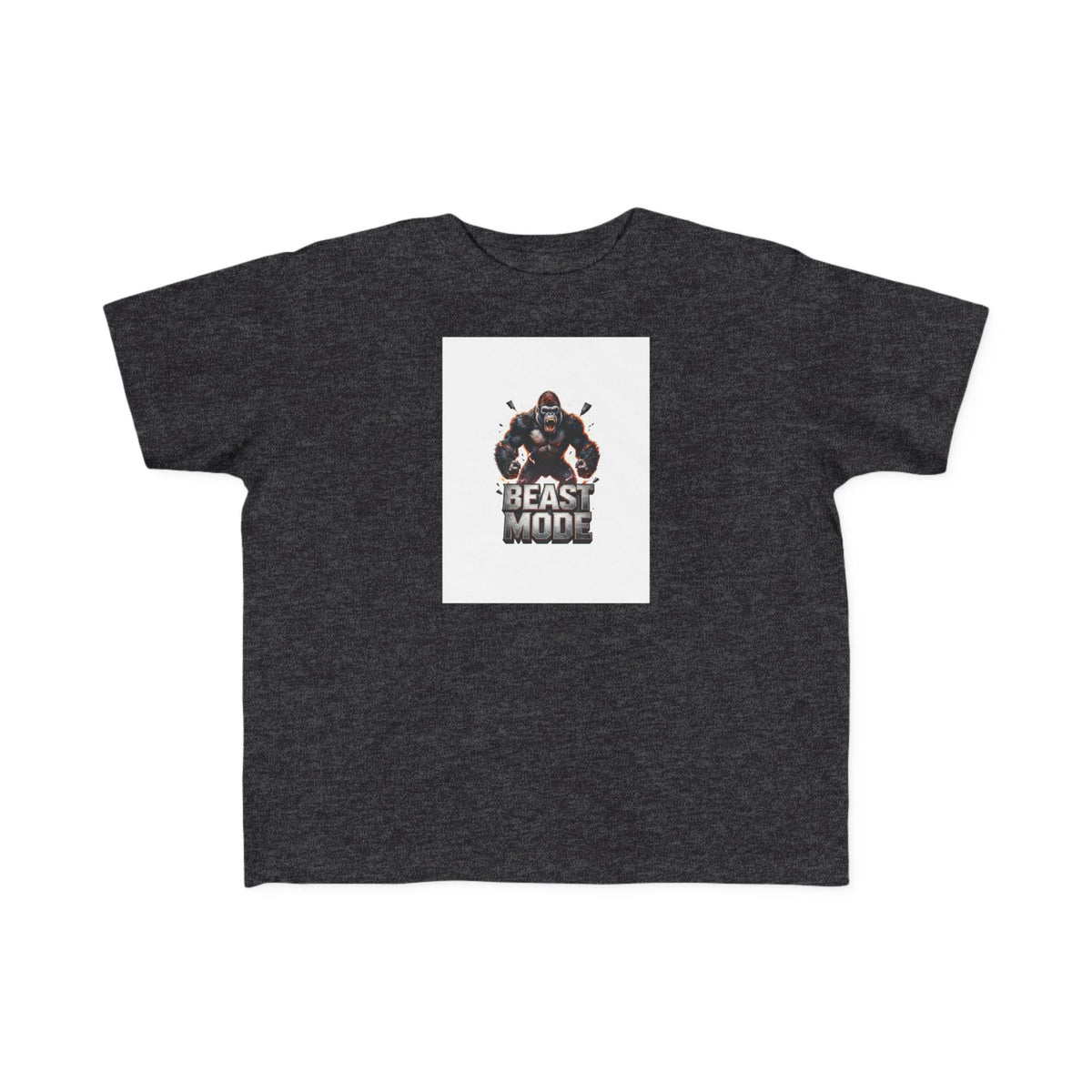 Toddler Tee - "Beast Mode" Gorilla Graphic Kids Shirt