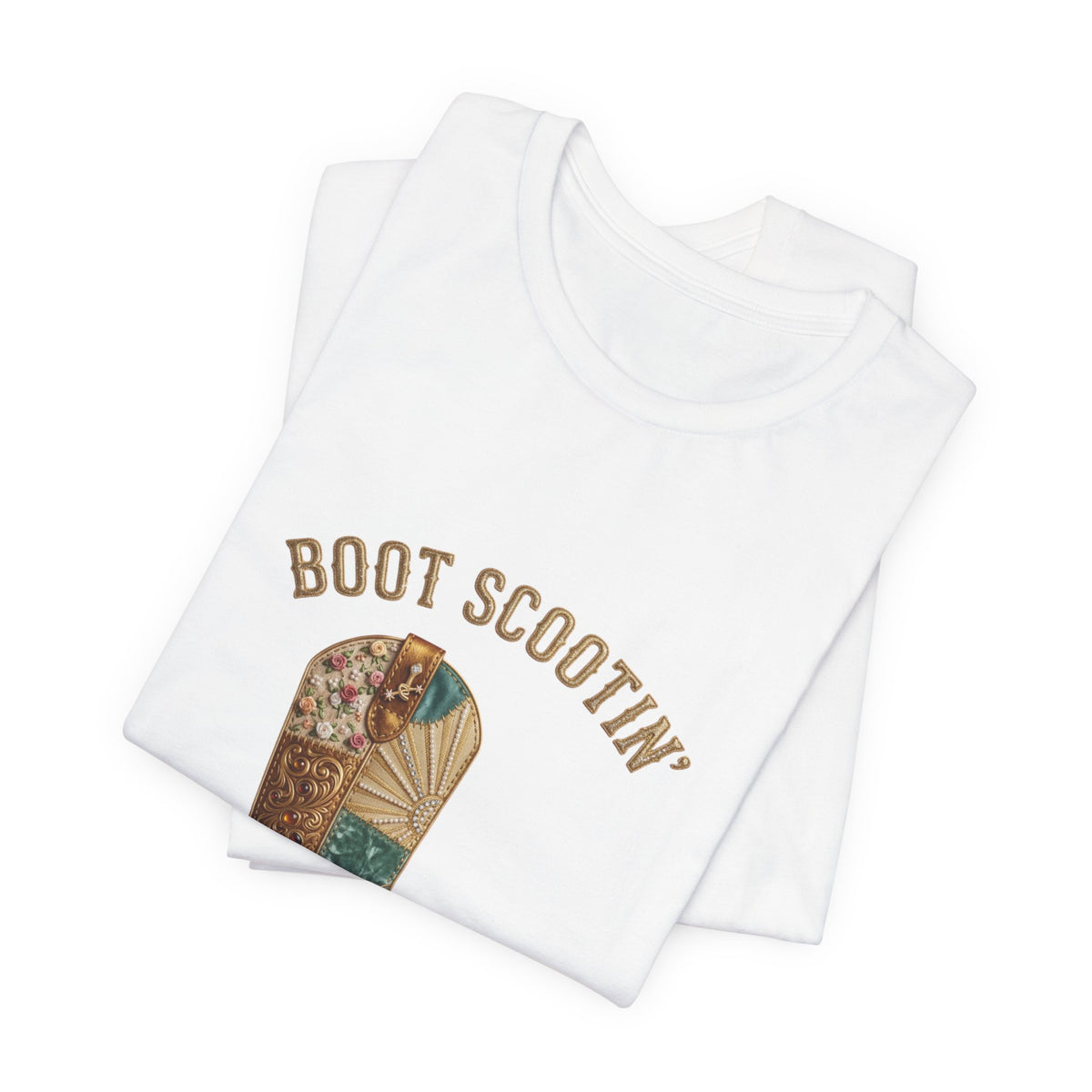 Boot Scootin' Cowboy Boot T-Shirt | Country Western Graphic Tee