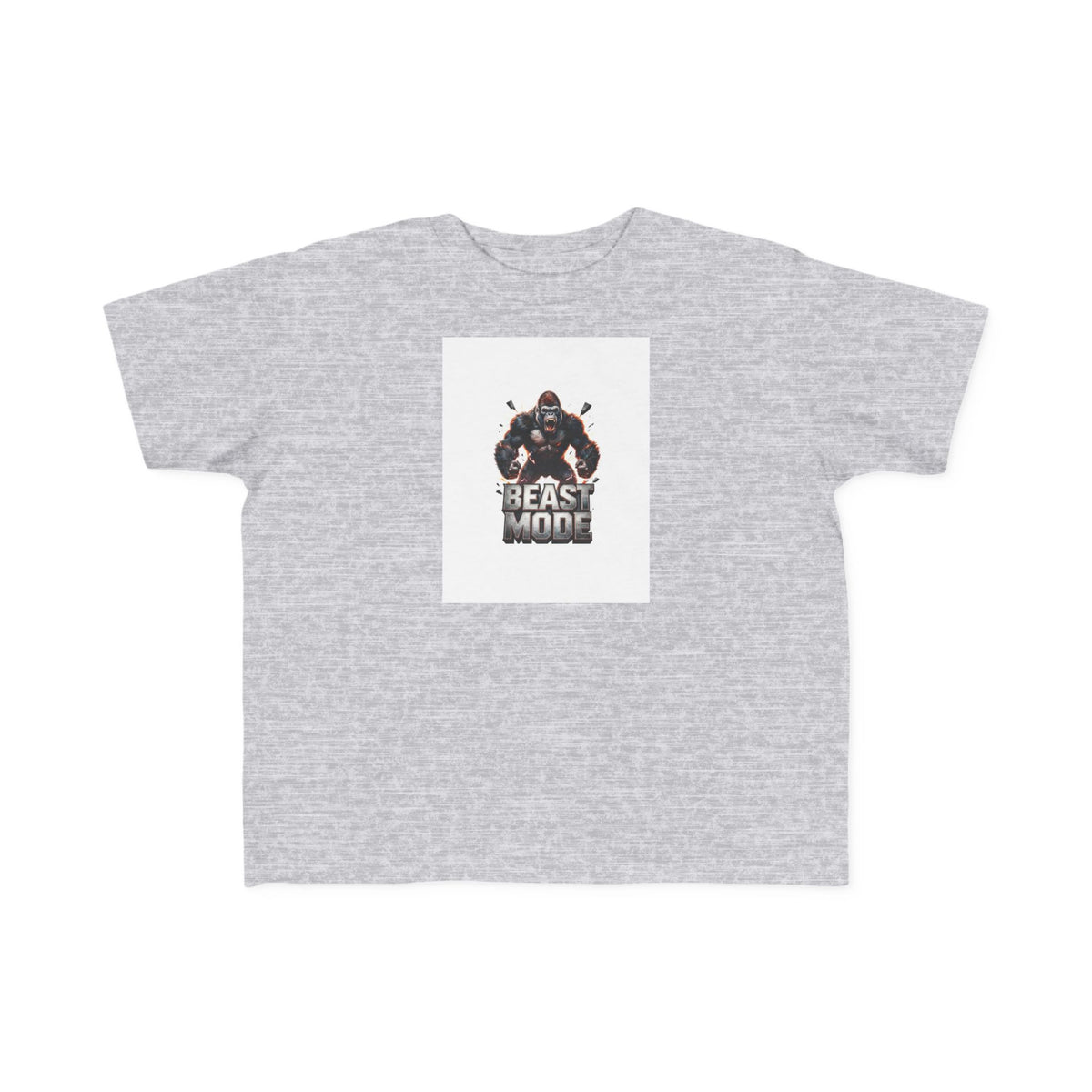 Toddler Tee - "Beast Mode" Gorilla Graphic Kids Shirt