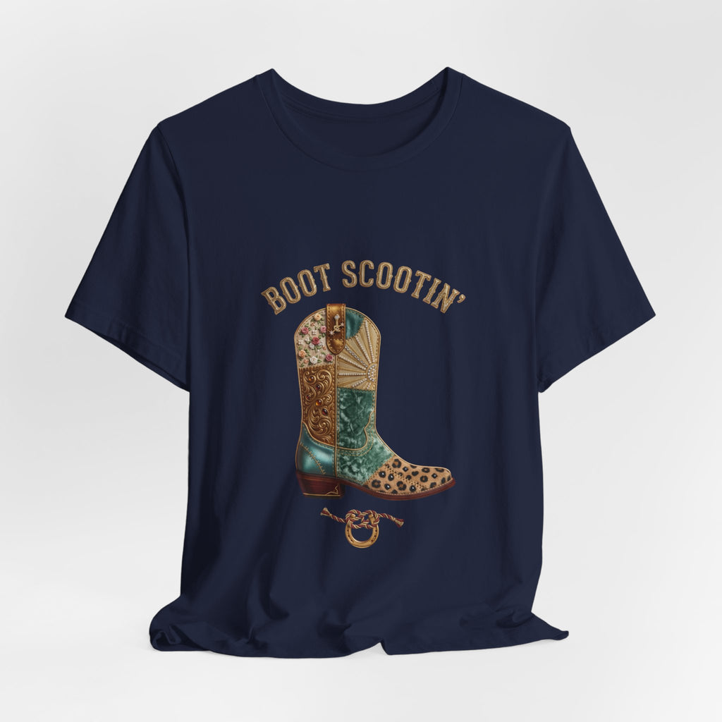 Boot Scootin' Cowboy Boot T-Shirt | Country Western Graphic Tee