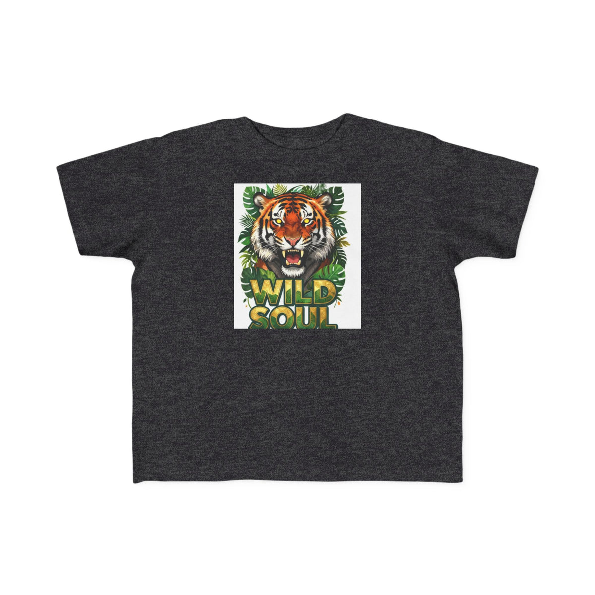 Toddler Tee — 'Wild Soul' Tiger Graphic Kids Shirt