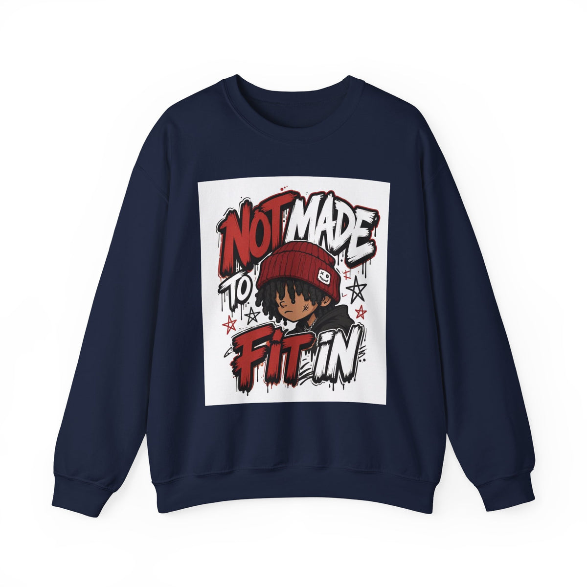 Not Made to Fit In Crewneck Sweatshirt