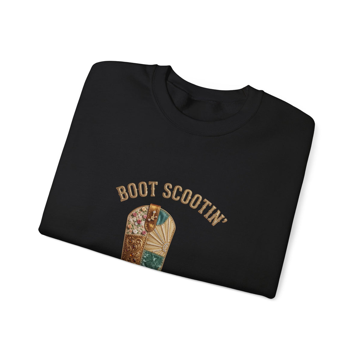 Boot Scootin' Cowboy Boot Sweatshirt | Country Western Cowgirl Ranch