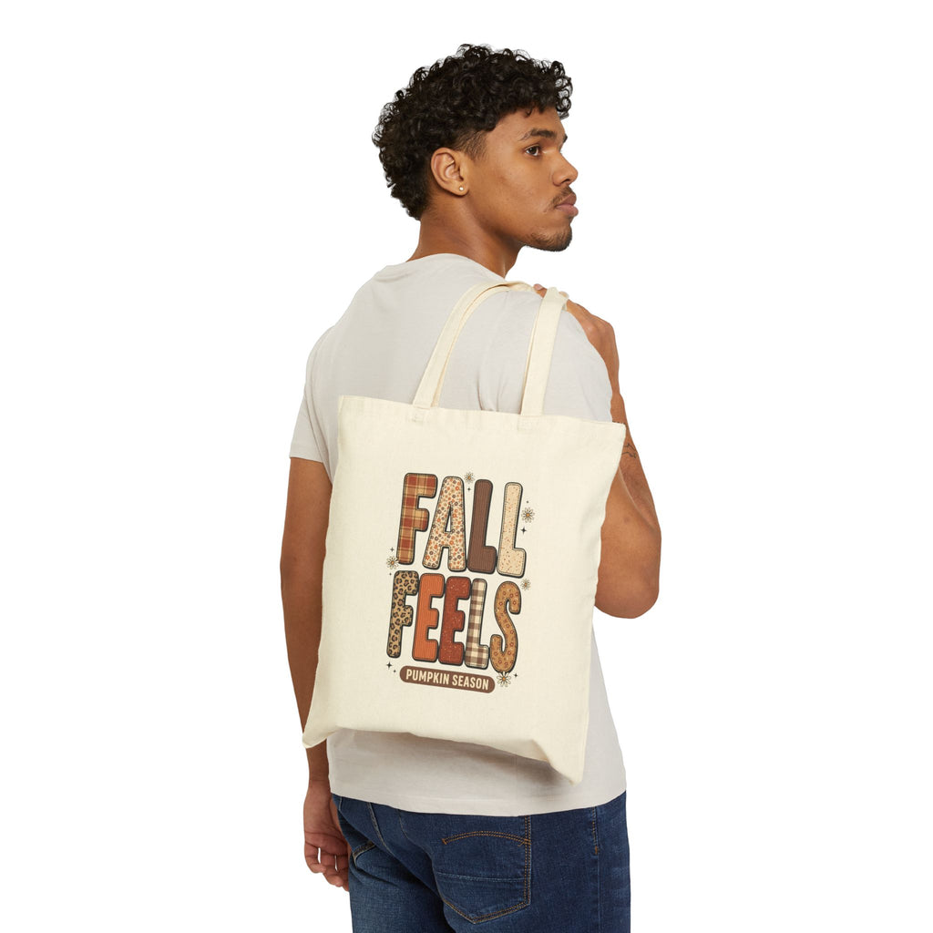 Bolso Tote de Lona Pumpkin Season