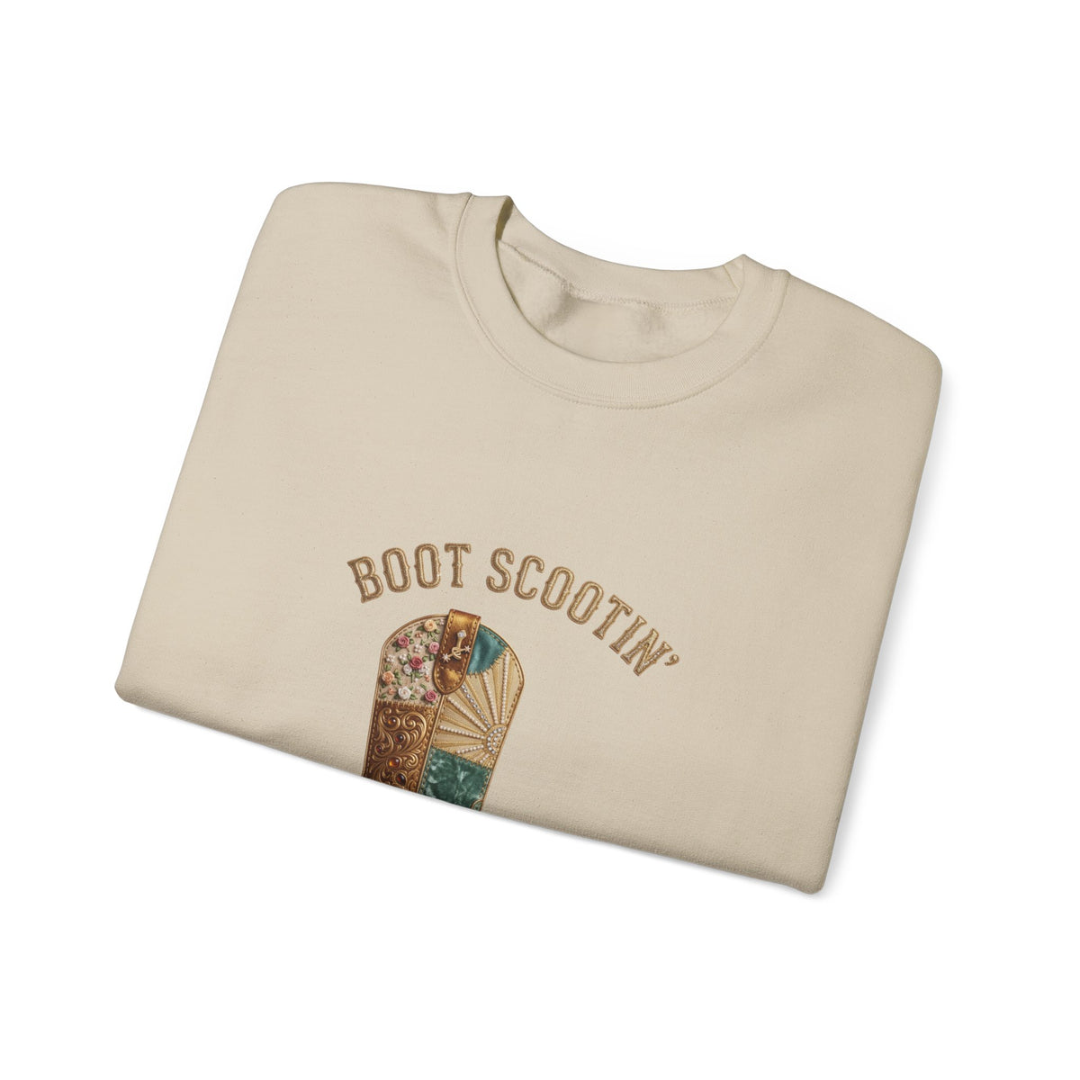 Boot Scootin' Cowboy Boot Sweatshirt | Country Western Cowgirl Ranch