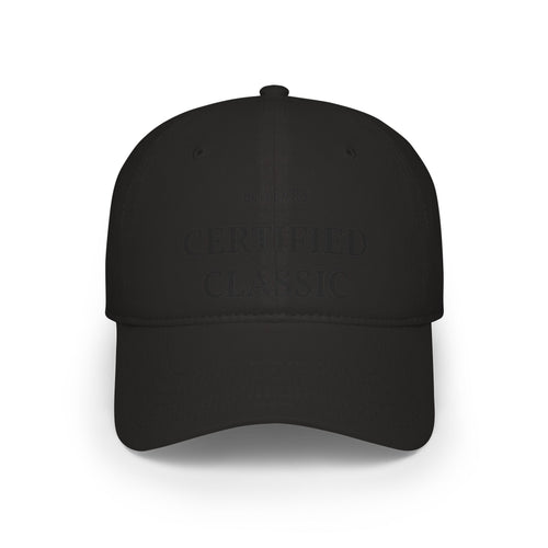 Certified Classic 60 Years Cap — Low Profile Baseball Hat for 60th Birthday
