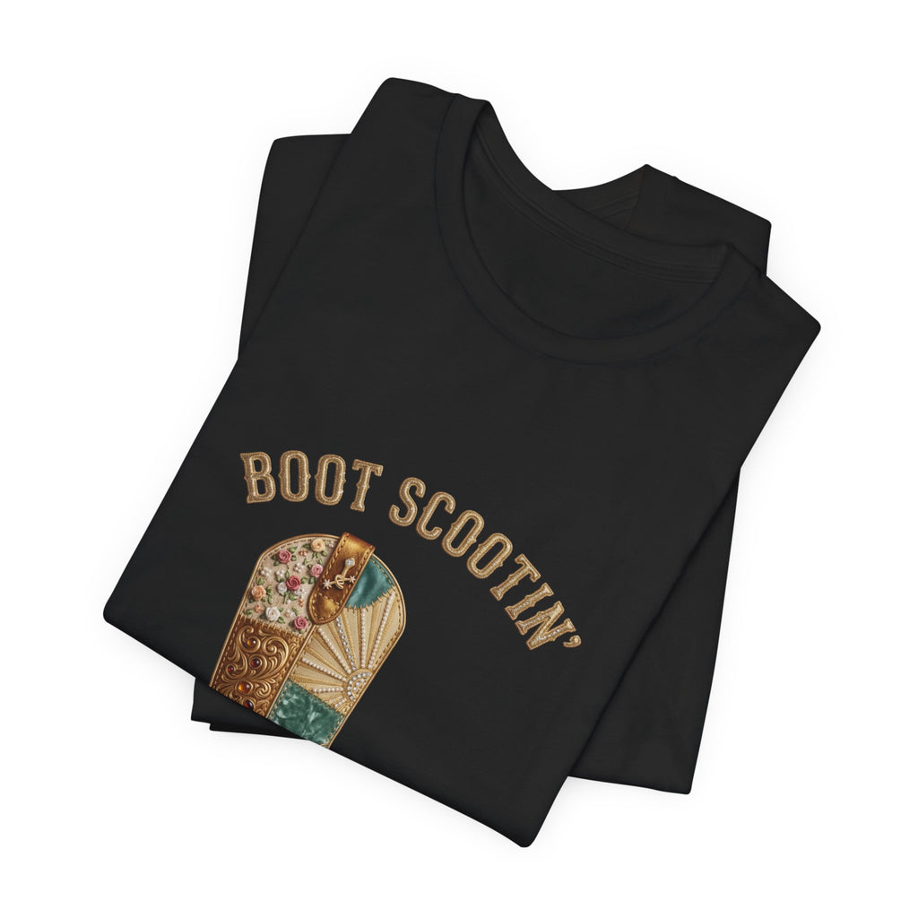 Boot Scootin' Cowboy Boot T-Shirt | Country Western Graphic Tee