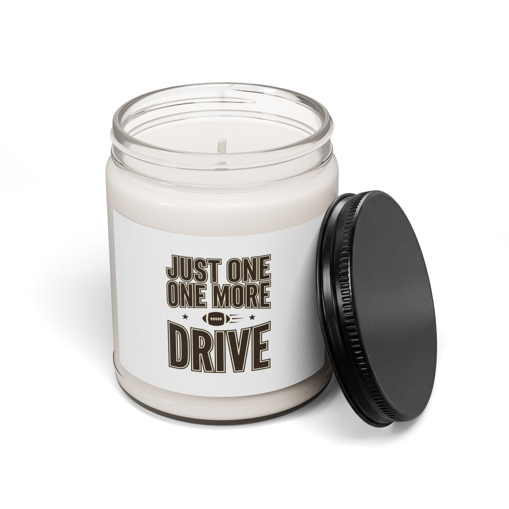 Just One More Drive Candle | Football Season Soy Candle, 9oz