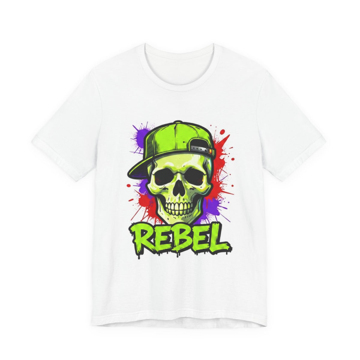 Polera Unisex de Manga Corta — Jersey Bella Canvas
