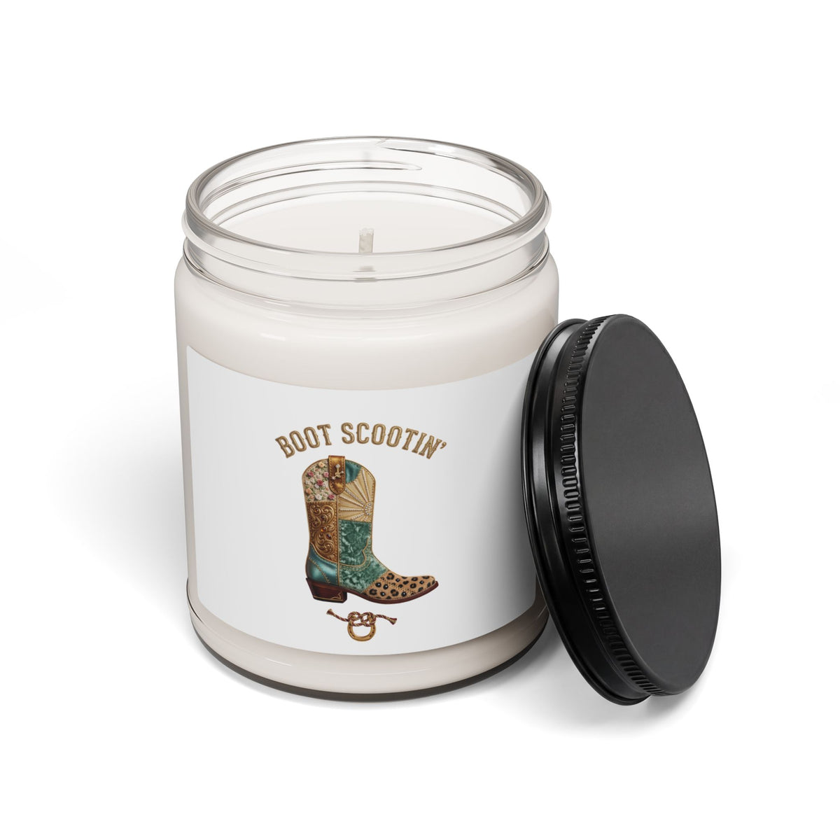 Boot Scootin' Cowboy Boot Candle | Country Soy Candle, 9oz