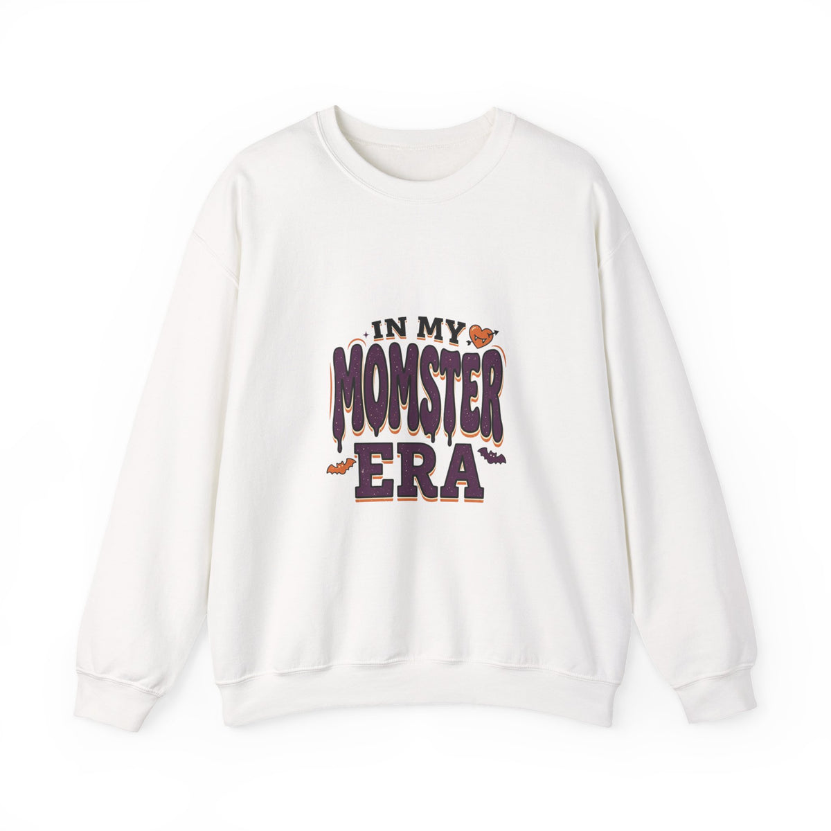 Momster Era Sweatshirt | Halloween mom, spooky purple orange retro