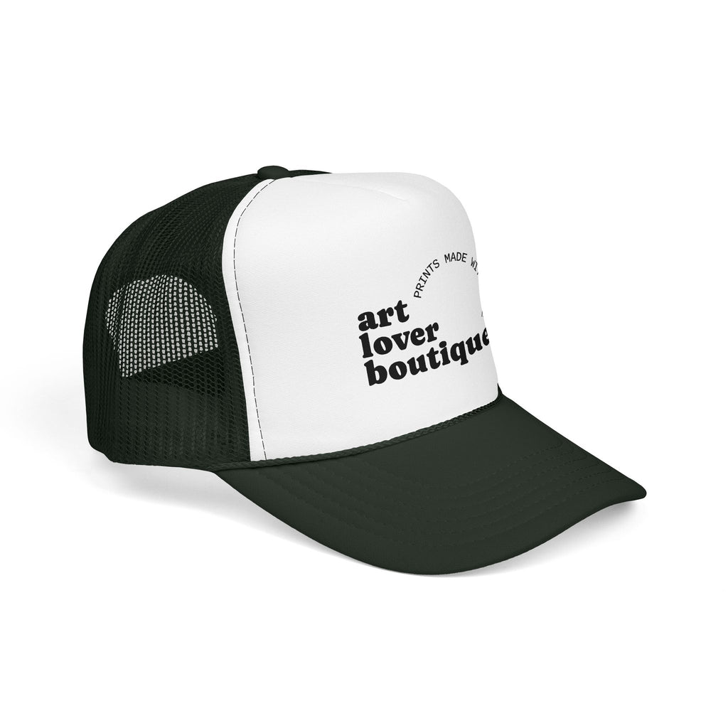 Trucker Hat — Retro Script Boutique Foam Cap