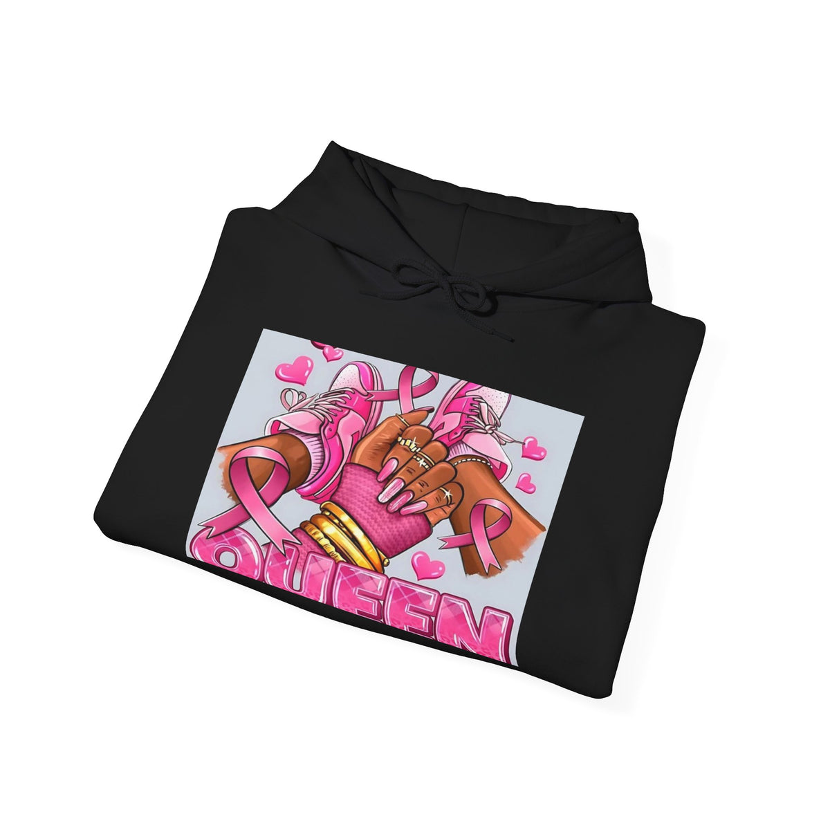 Queen Hoodie — Graphic Rosa