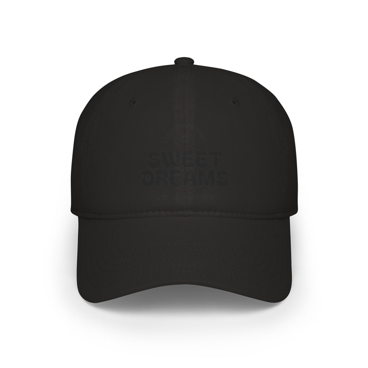Sweet Dreams Low Profile Baseball Cap — Retro Sleepy Vibes Hat
