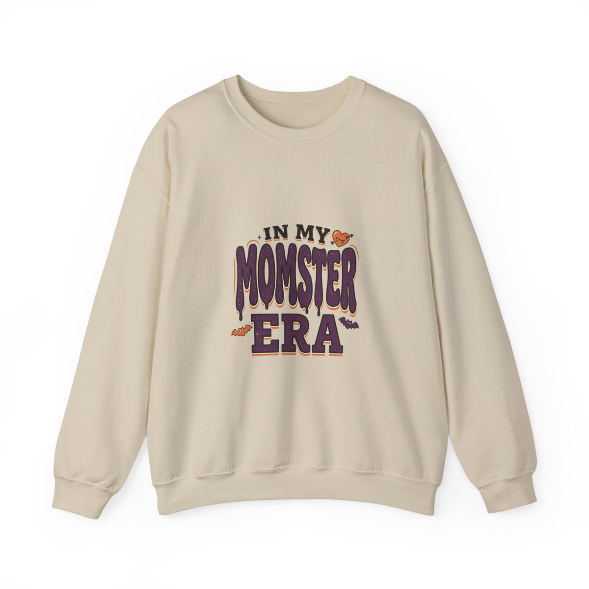 Momster Era Sweatshirt | Halloween mom, spooky purple orange retro
