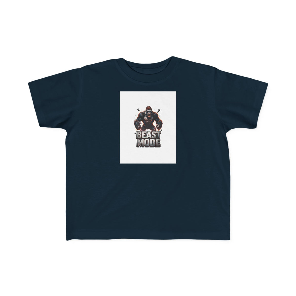 Toddler Tee - "Beast Mode" Gorilla Graphic Kids Shirt