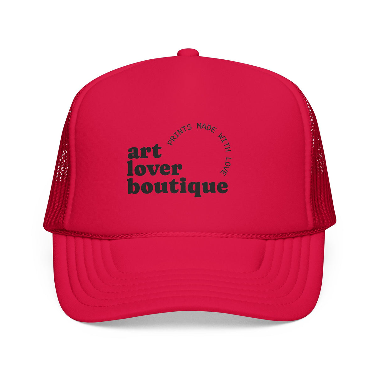 Trucker Hat — Retro Script Boutique Foam Cap