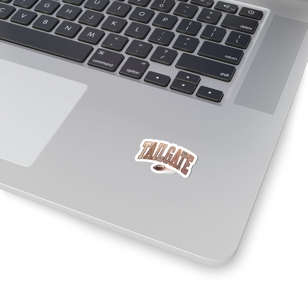 Tailgate Football Sticker | Kiss-Cut, Game Day Decal