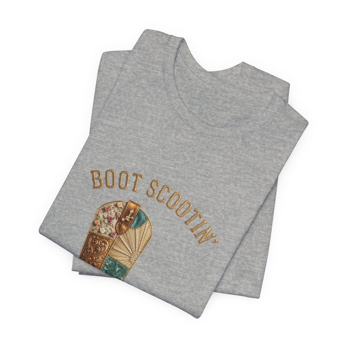 Boot Scootin' Cowboy Boot T-Shirt | Country Western Graphic Tee