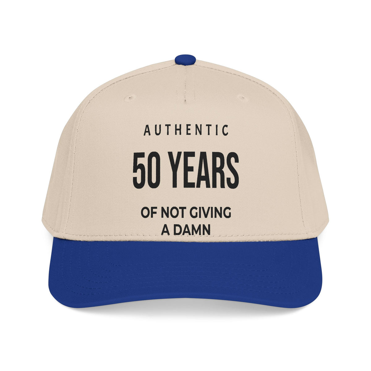 Gorra de Béisbol "50 Años Sin Dar Explicaciones" | 50 Years of Not Giving a Damn Cap — Funny 50th Birthday Hat