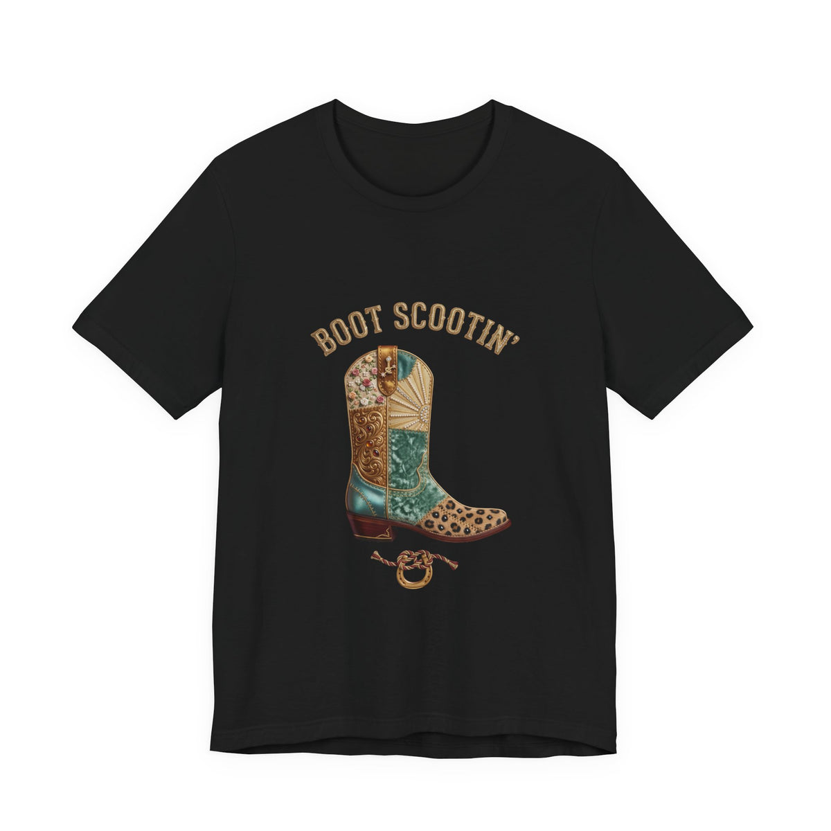 Boot Scootin' Cowboy Boot T-Shirt | Country Western Graphic Tee