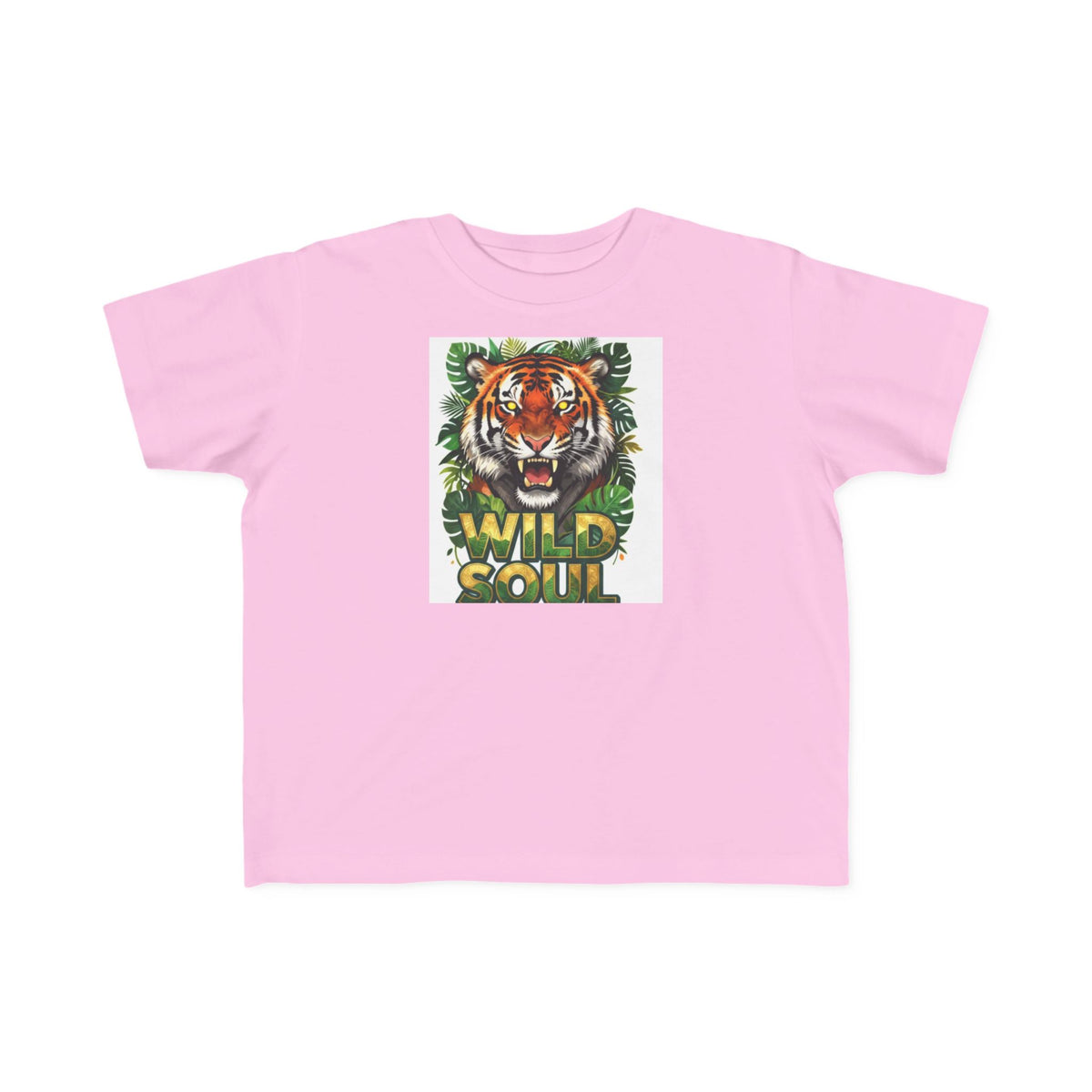 Toddler Tee — 'Wild Soul' Tiger Graphic Kids Shirt