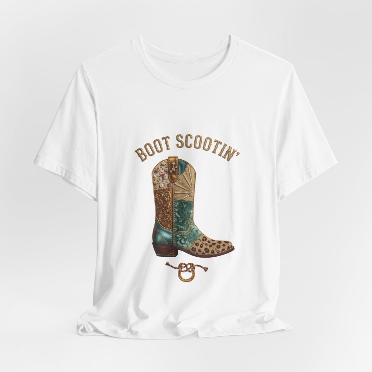 Boot Scootin' Cowboy Boot T-Shirt | Country Western Graphic Tee
