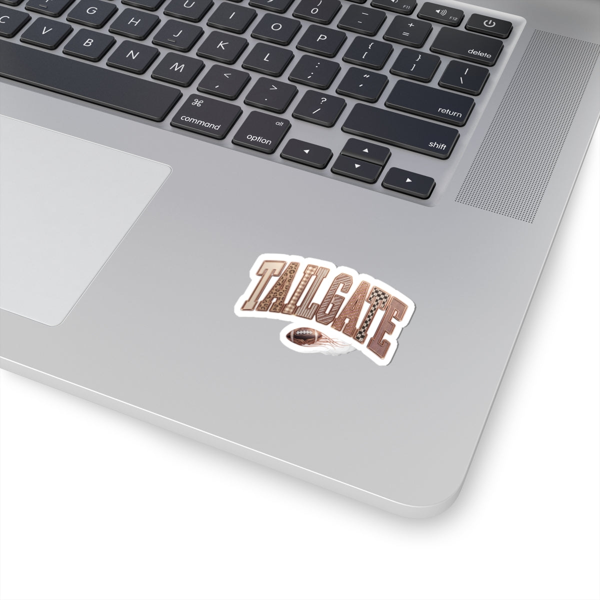 Tailgate Football Sticker | Kiss-Cut, Game Day Decal