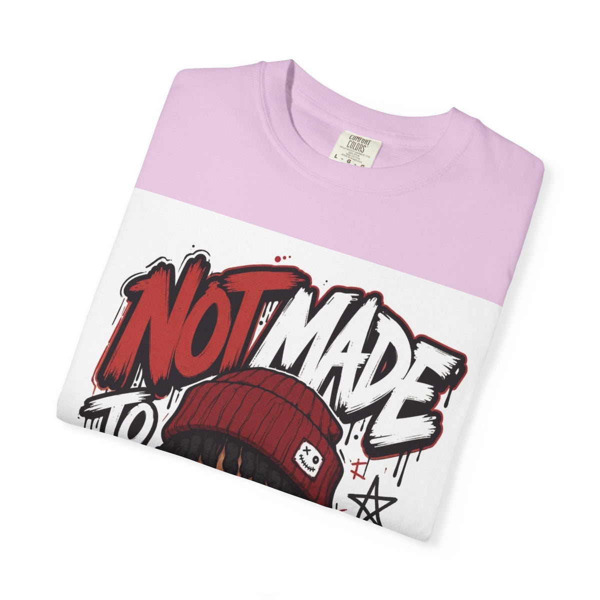 Not Made to Fit In Graphic T-Shirt — Streetwear Anime Statement Tee